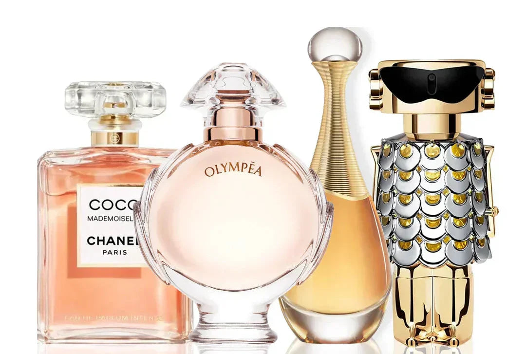 Zestaw 4 perfum | Coco Chanel + Olympea + J'Adore + Fame 100 ml
